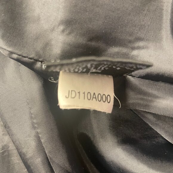 Anne Klein Single Button Long Blazer Jacket in Black, Size 14 - Picture 5 of 7